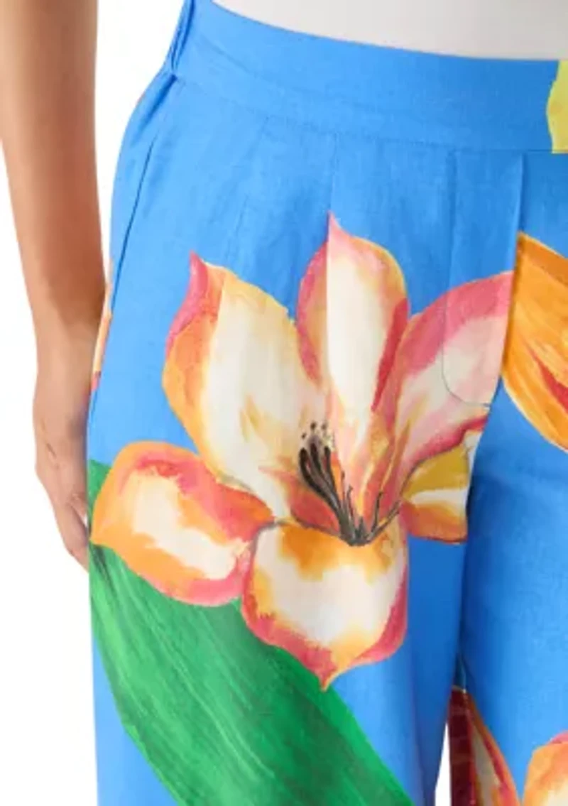 Women's Floral Pants
