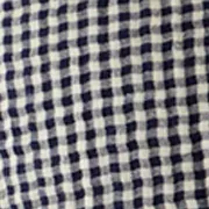 Plus Puff Sleeve Gingham Button Down Shirt