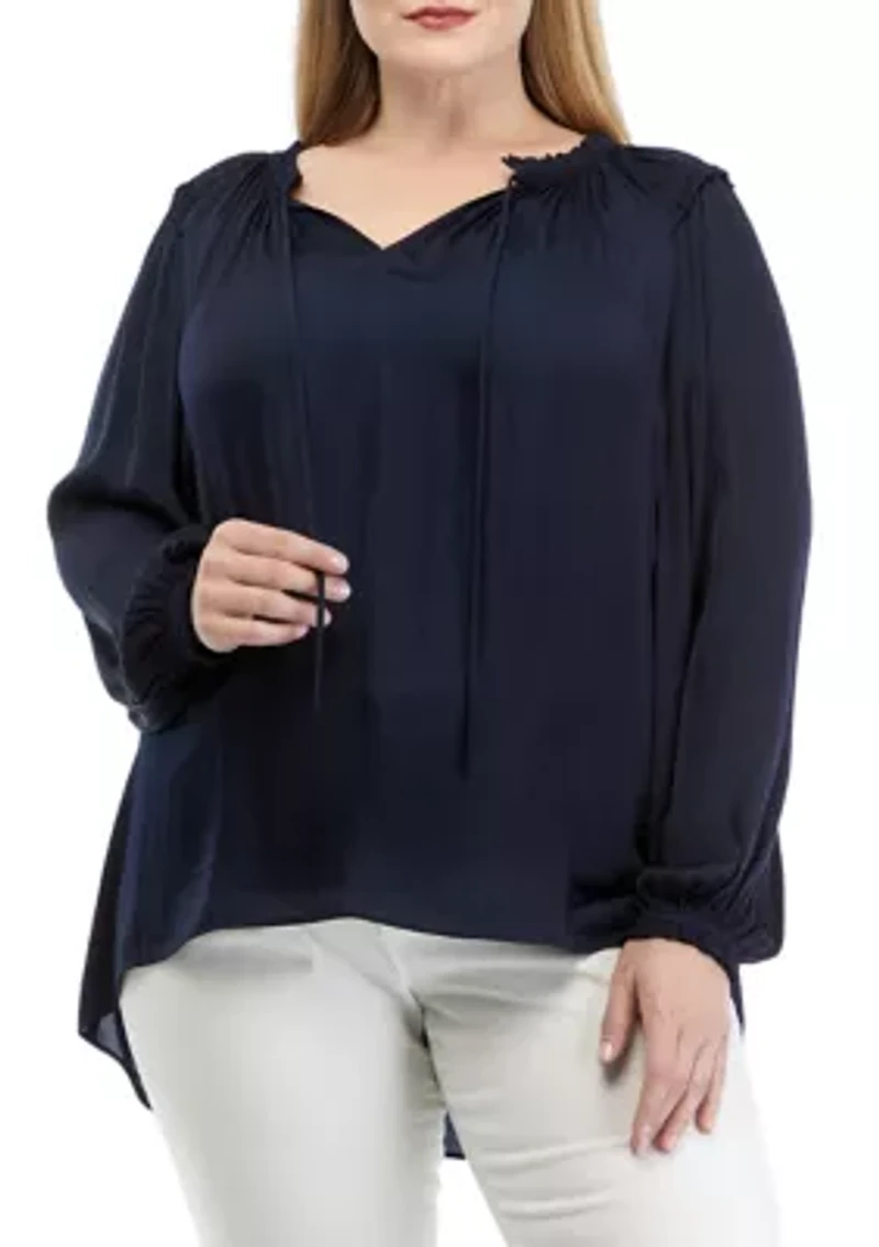 Plus Airflow Blouse