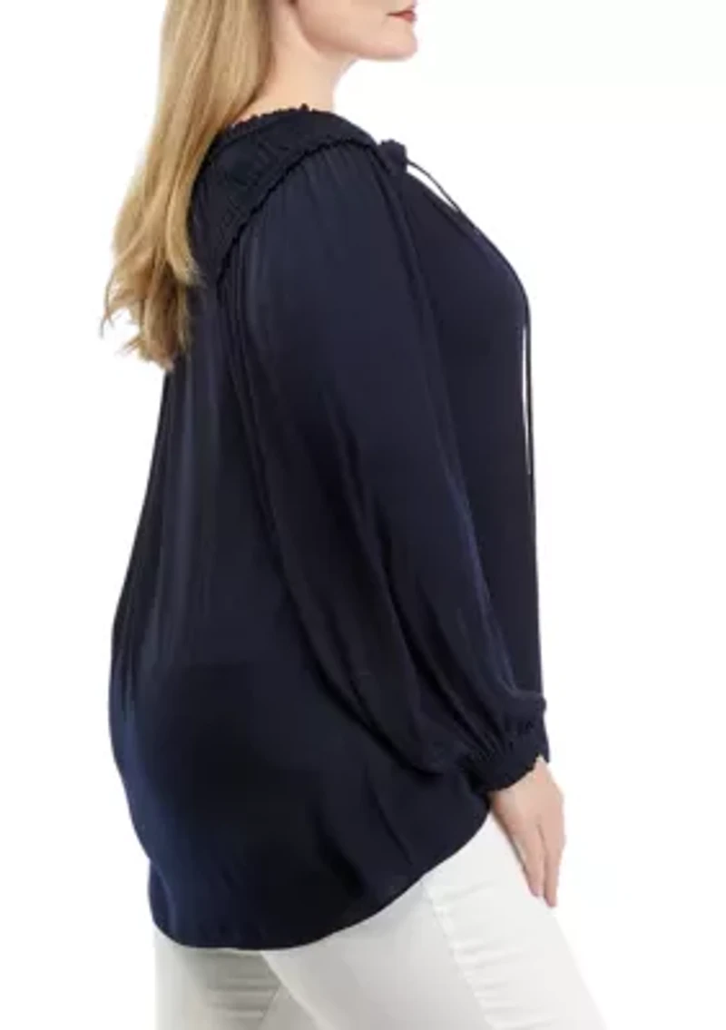 Plus Airflow Blouse