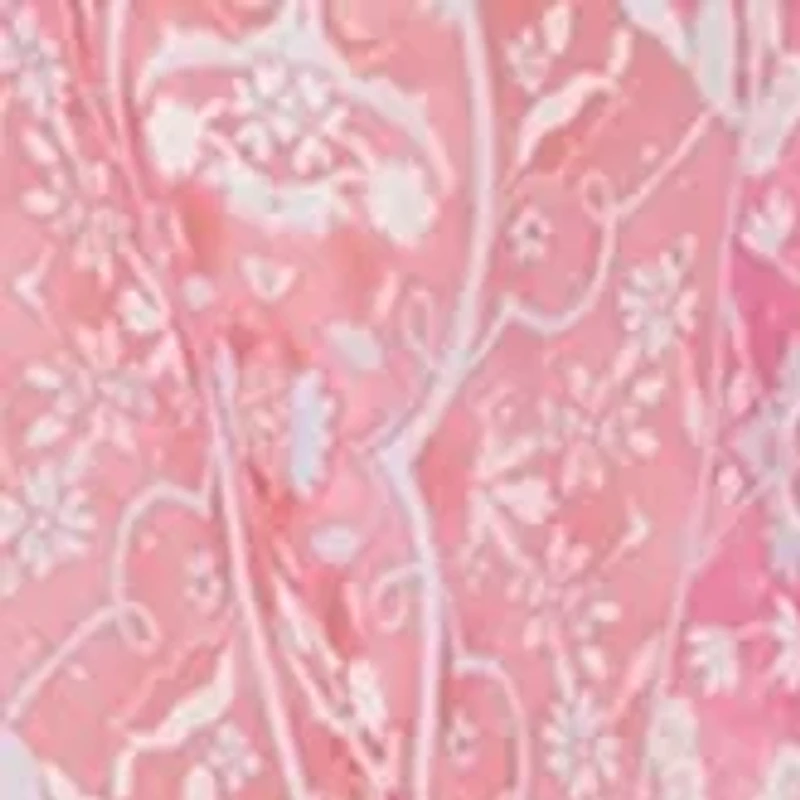 Plus Button Front Tie Top with Tiered Sleeves