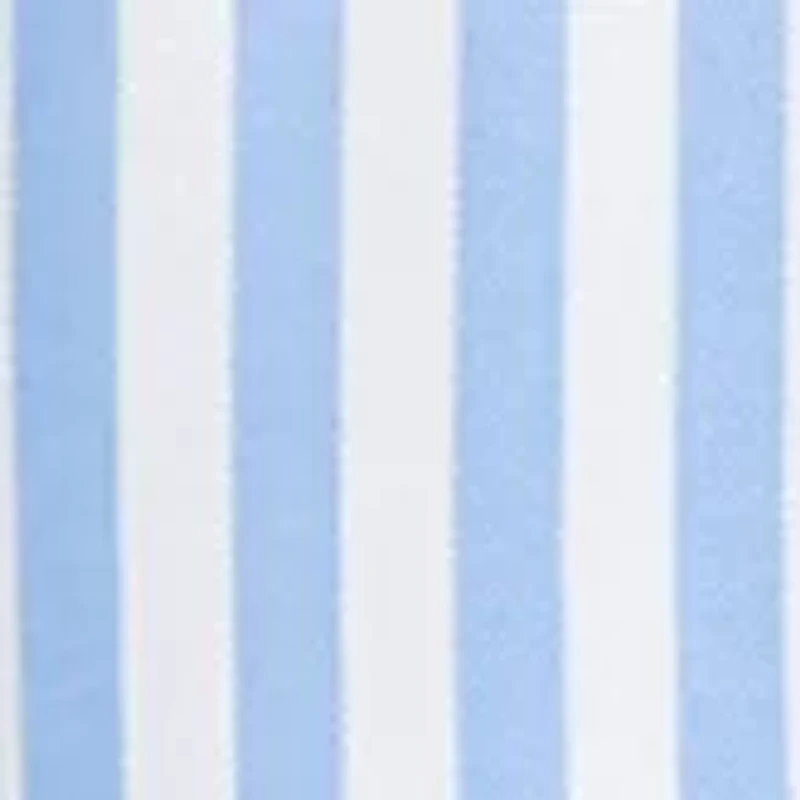 Plus Curved Hem V-Neck Placket Blouse