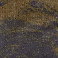 Plus Printed Top with Shirttail Hem