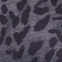 Plus Printed Top with Shirttail Hem