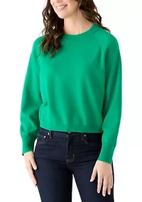 Women's Long Sleeve Crew Neck Sweater