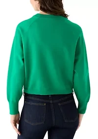 Women's Long Sleeve Crew Neck Sweater