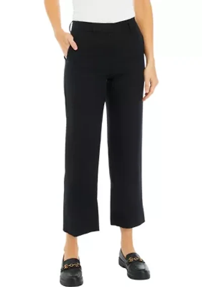 Petite Wide Leg Trouser Pants