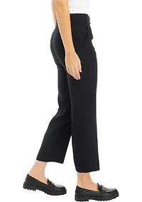 Petite Wide Leg Trouser Pants