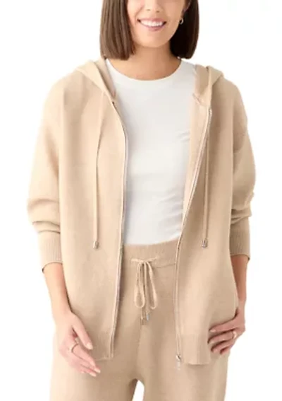Women's Long Sleeve Full Zip Hoodie