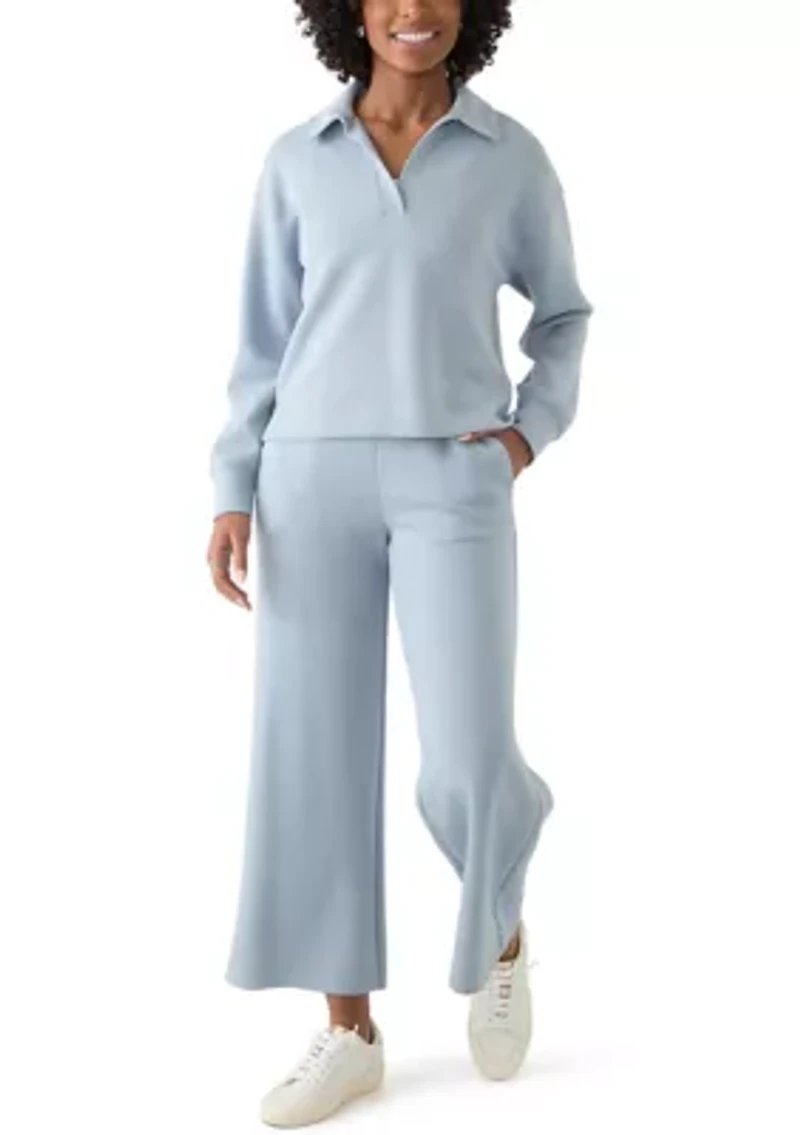 Women's Wide Leg Scuba Joggers