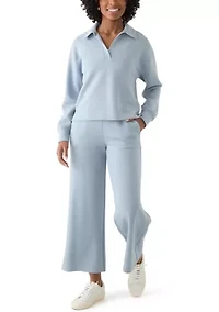 Women's Wide Leg Scuba Joggers