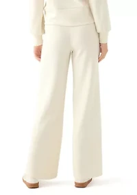 Women's Wide Leg Scuba Pants
