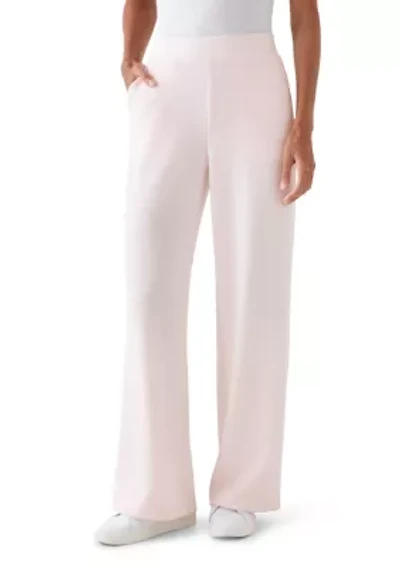 Women's Scuba Pants with Satin Piping
