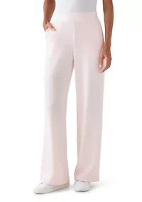 Women's Scuba Pants with Satin Piping