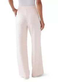 Women's Scuba Pants with Satin Piping