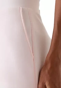 Women's Scuba Pants with Satin Piping