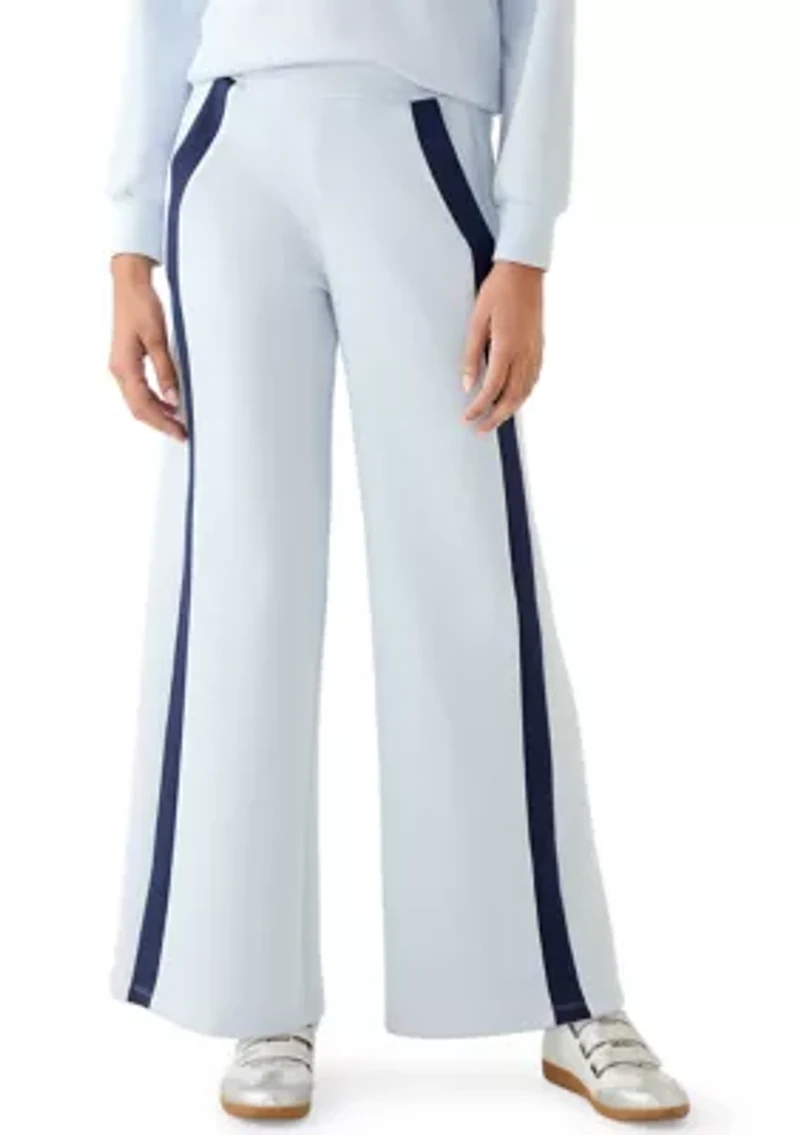 Women's Wide Leg Scuba Pants