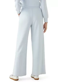 Women's Wide Leg Scuba Pants