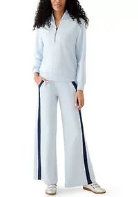 Women's Wide Leg Scuba Pants