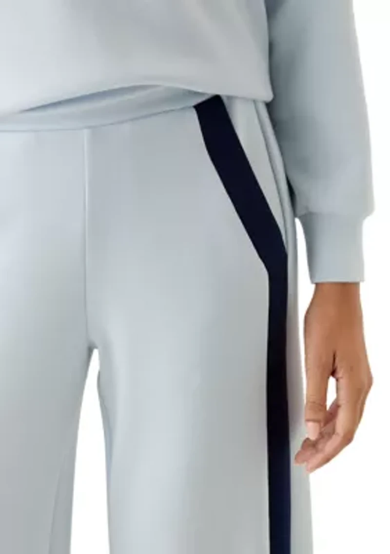 Women's Wide Leg Scuba Pants