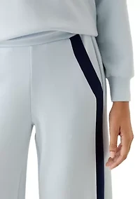 Women's Wide Leg Scuba Pants