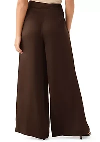Women's Wide Leg Pleated Pants