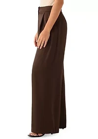Women's Wide Leg Pleated Pants