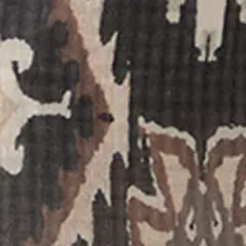 Women's Tie Neck Puff Elbow Sleeve Top