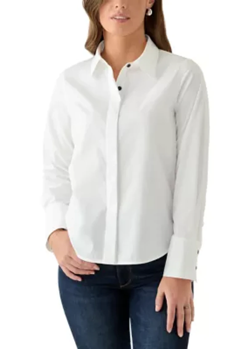Women's Long Sleeve Button Down Shirt