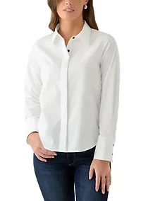 Women's Long Sleeve Button Down Shirt