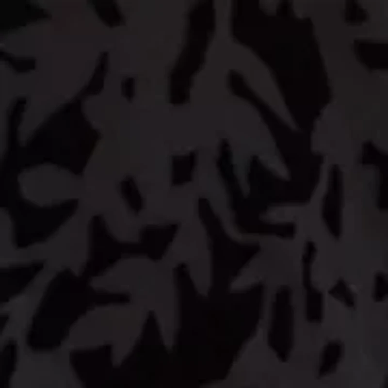 Plus 3/4 Sleeve Velvet Burnout Top