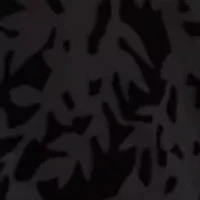 Plus 3/4 Sleeve Velvet Burnout Top