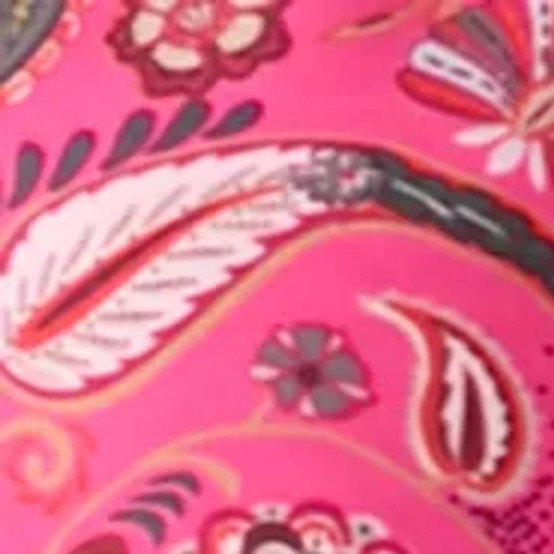 Plus Printed Raglan Sleeve Peasant Top