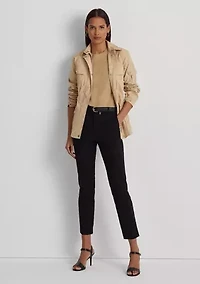 Stretch Cotton-Blend Pant