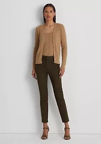 Stretch Cotton-Blend Pant