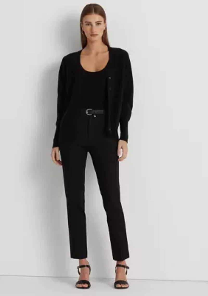 Stretch Cotton-Blend Pant