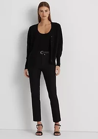 Stretch Cotton-Blend Pant