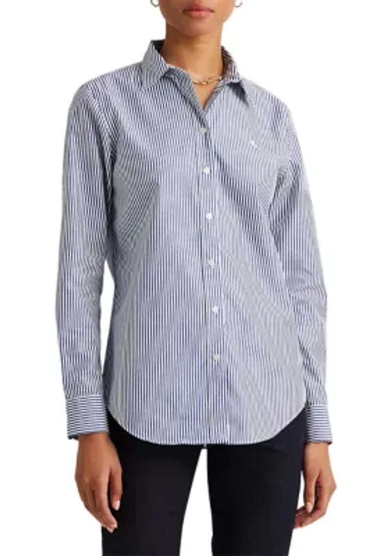 Striped Easy Care Cotton Shirt