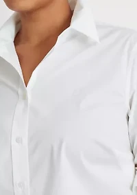 Plus Easy Care Cotton Shirt