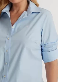 Plus Easy Care Cotton Shirt