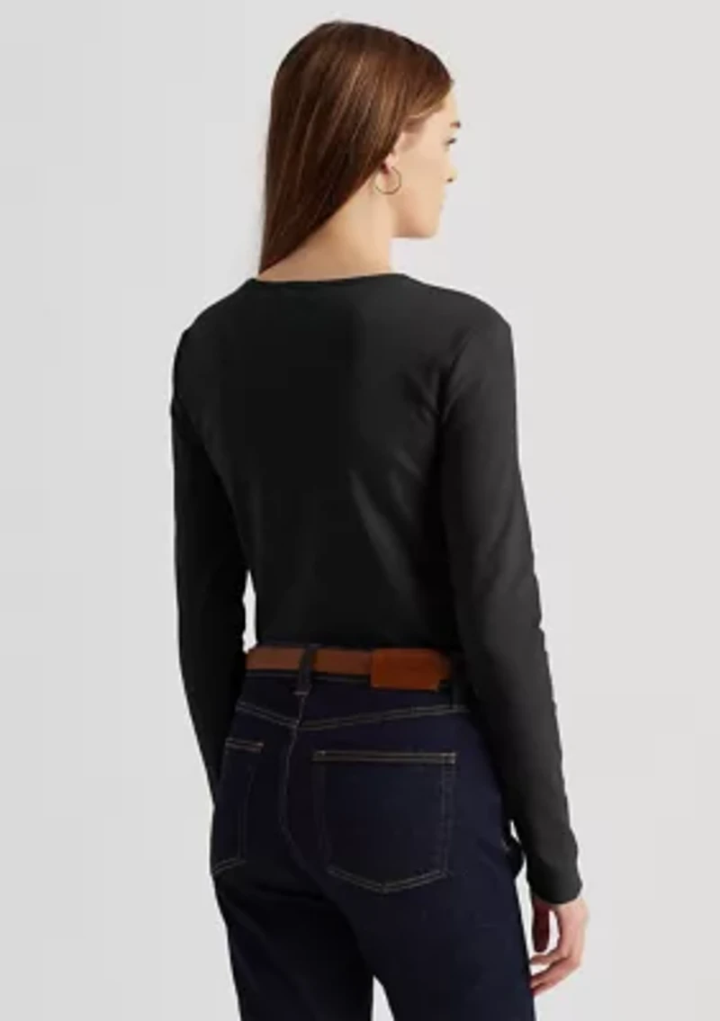 Stretch Long-Sleeve Tee