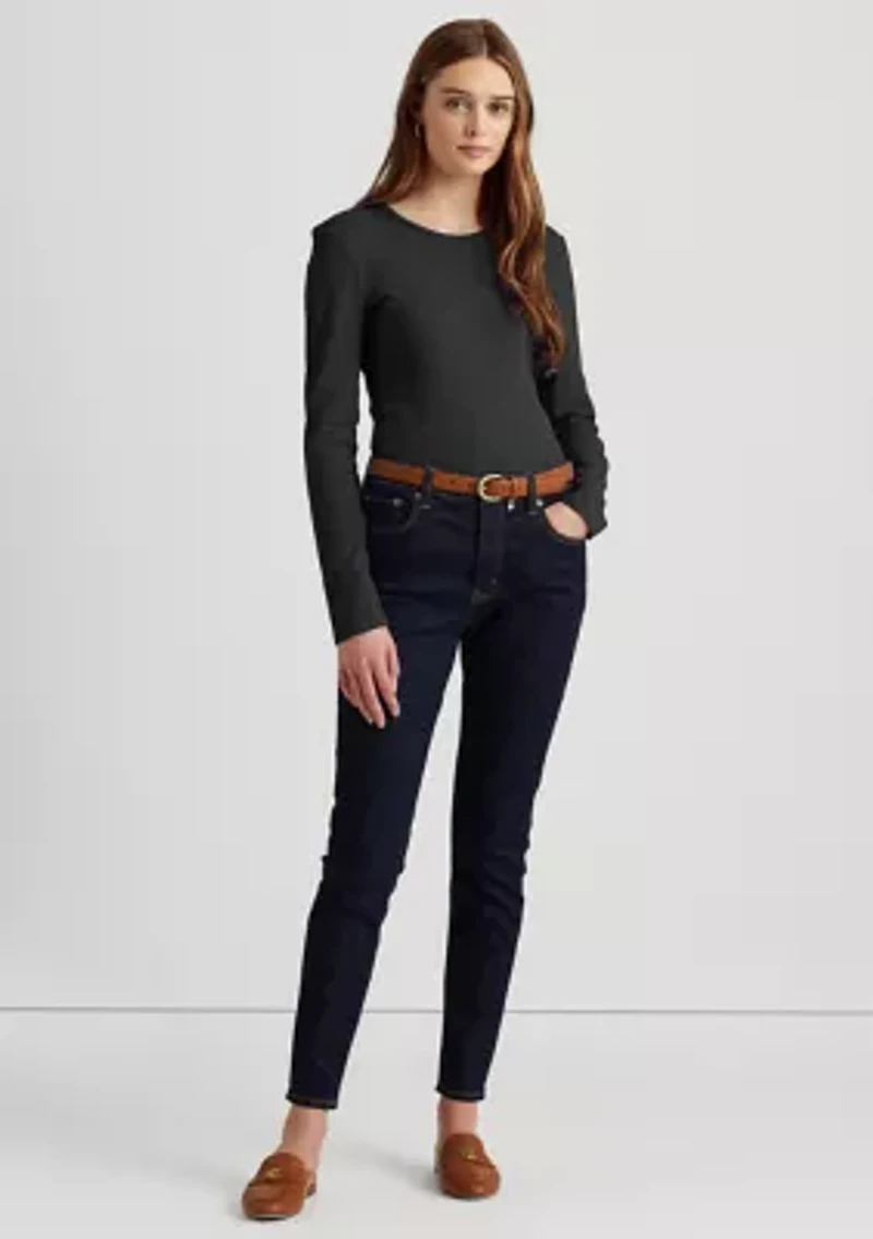 Stretch Long-Sleeve Tee