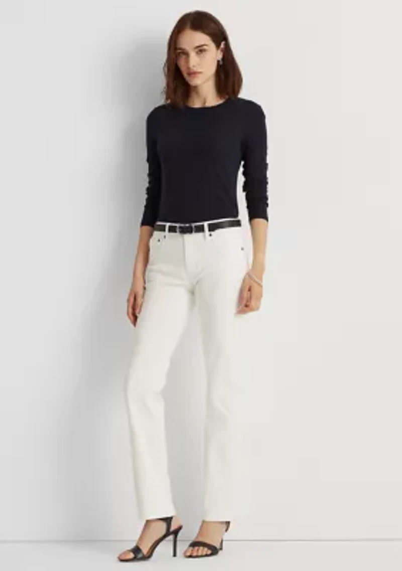 Stretch Long-Sleeve Tee