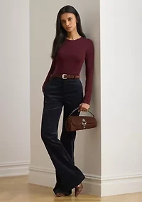 Stretch Long-Sleeve Tee