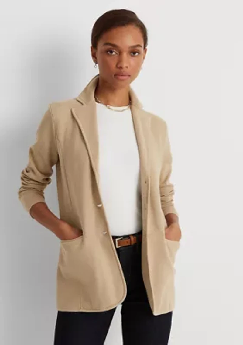 Sweater Knit Blazer