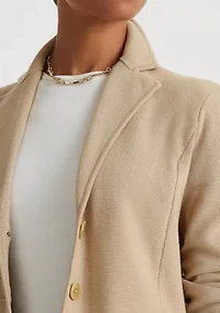 Sweater Knit Blazer