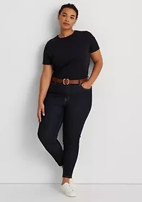 Plus Stretch Cotton Tee