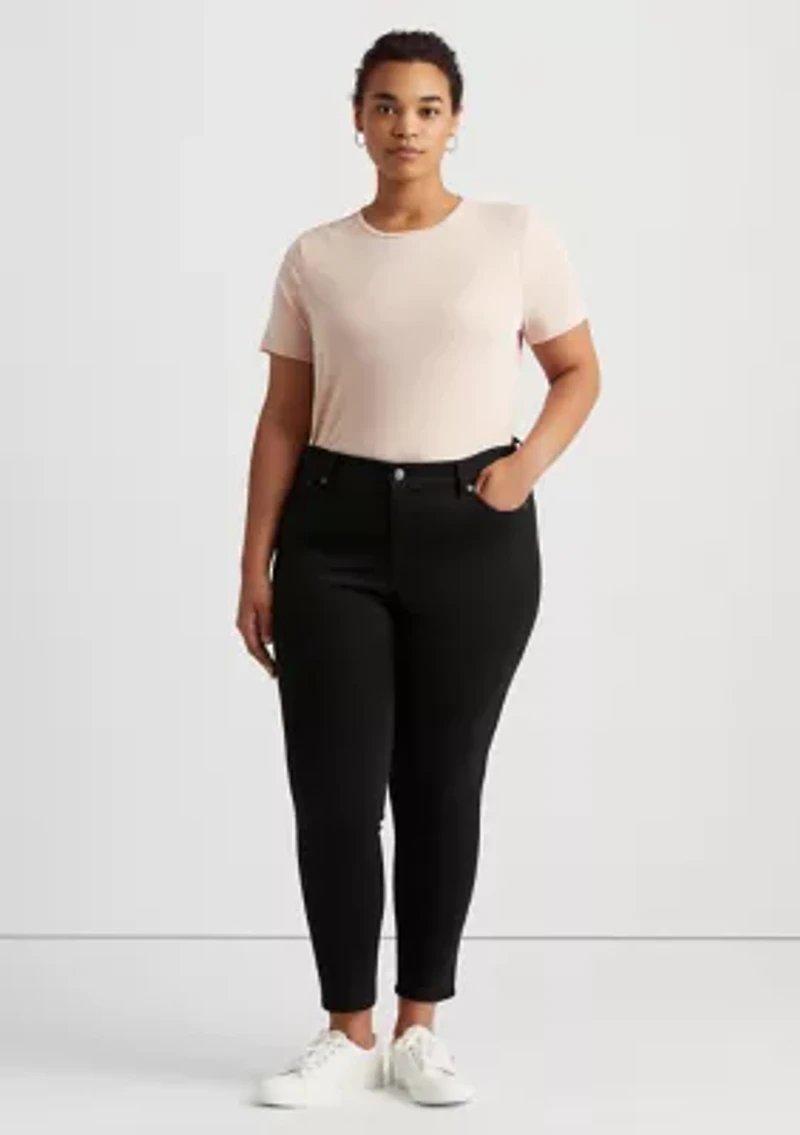 Plus Stretch Cotton Tee