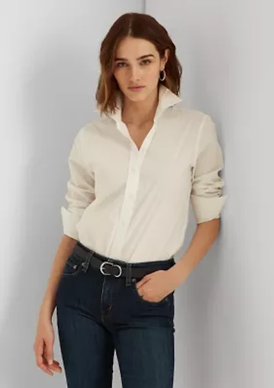 Petite Easy Care Cotton Shirt