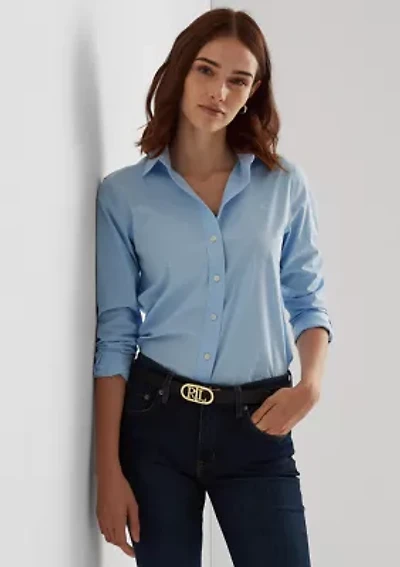 Petite Easy Care Cotton Shirt